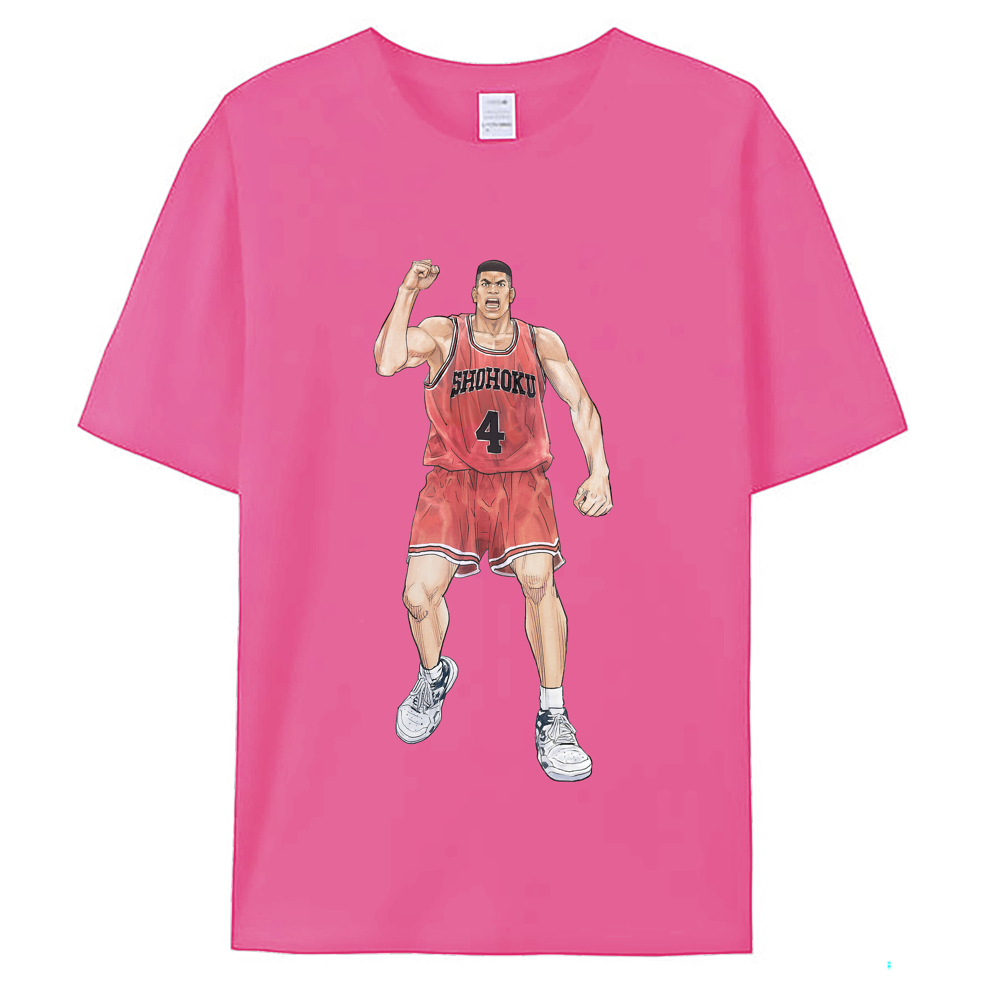 （画像用） SLAM DUNK／スラムダンク レディースカジュアルプリントTシャツ（綿100％）